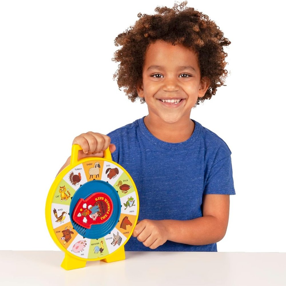 - Farmer Says See 'n Say - Vintage Learning Toy, Sound Animal, Interactive Retro